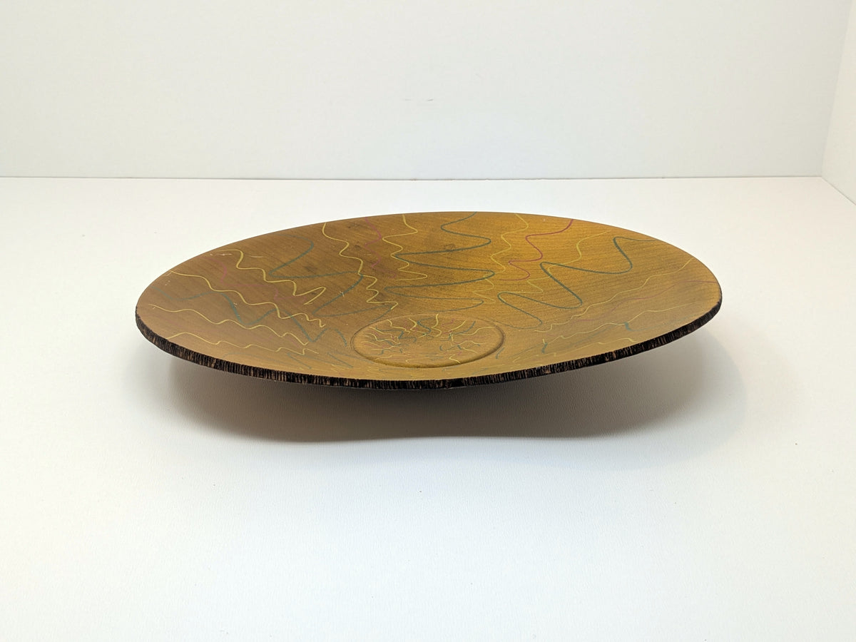 Biomorphic Cedar Wood Bowl | Douglas Fisher Design