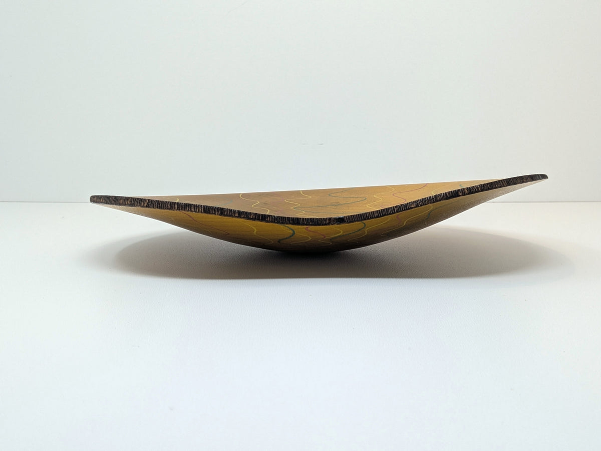 Biomorphic Cedar Wood Bowl | Douglas Fisher Design
