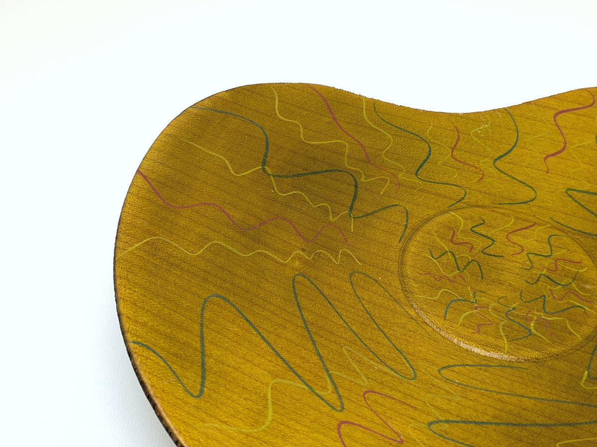 Biomorphic Cedar Wood Bowl | Douglas Fisher Design
