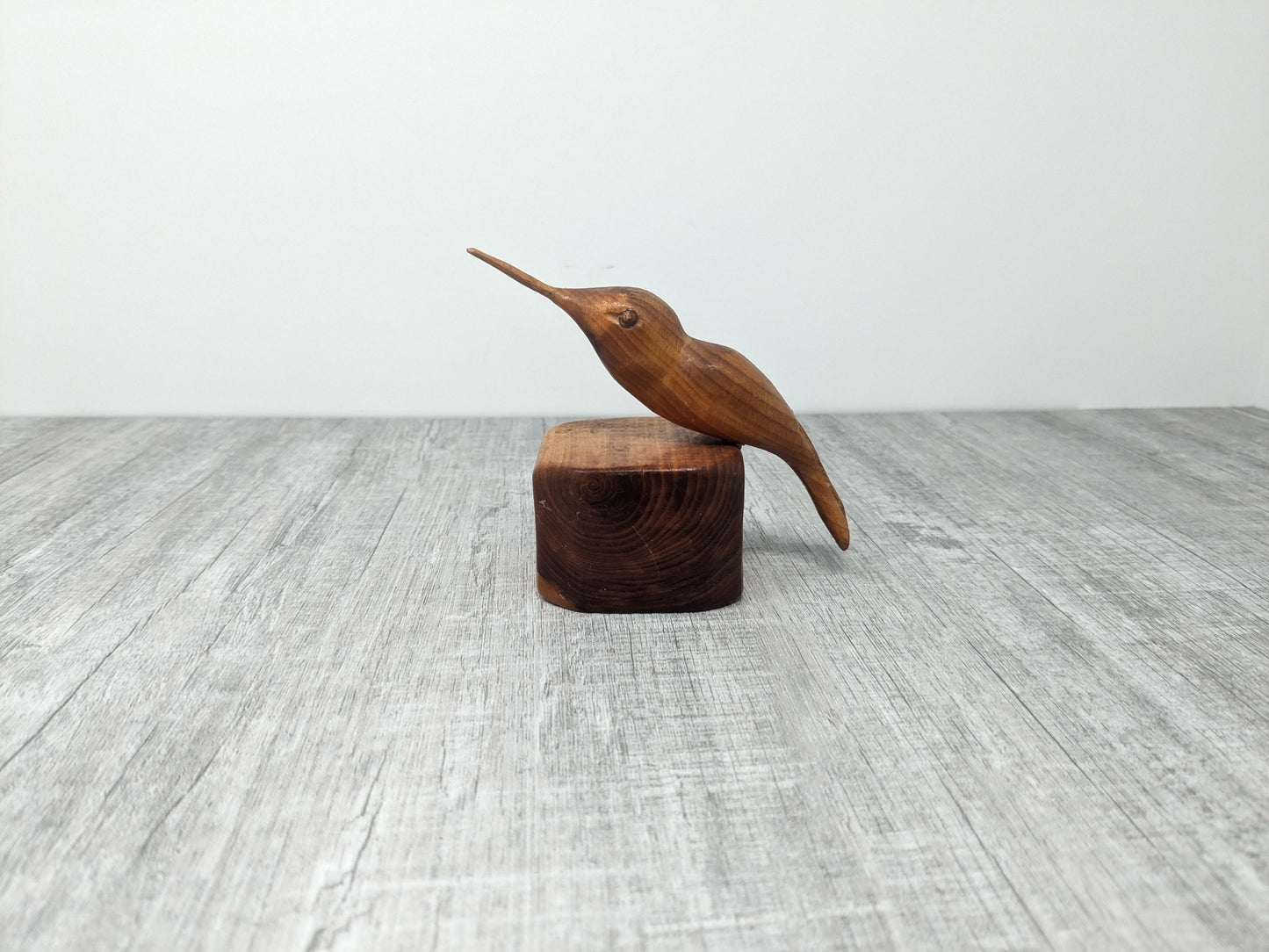 Hummingbird Woodcarving | Bill Chambers | Victoria BC Folk Art
