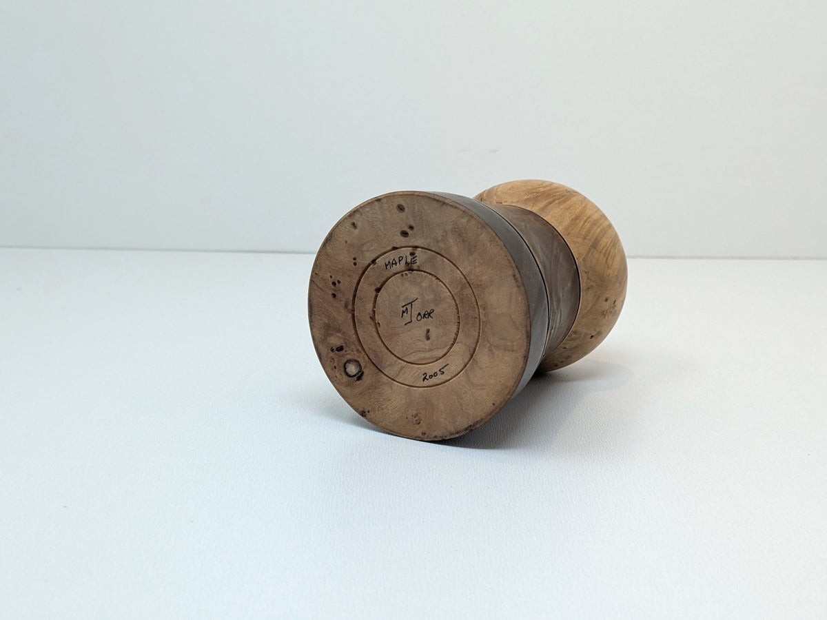 Burl Maple and Glass Dispenser Essential Oil Diffuser | Hand Made