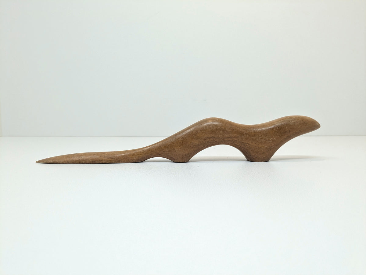 Wood Otter Mid Century Carving | Envelope Opener