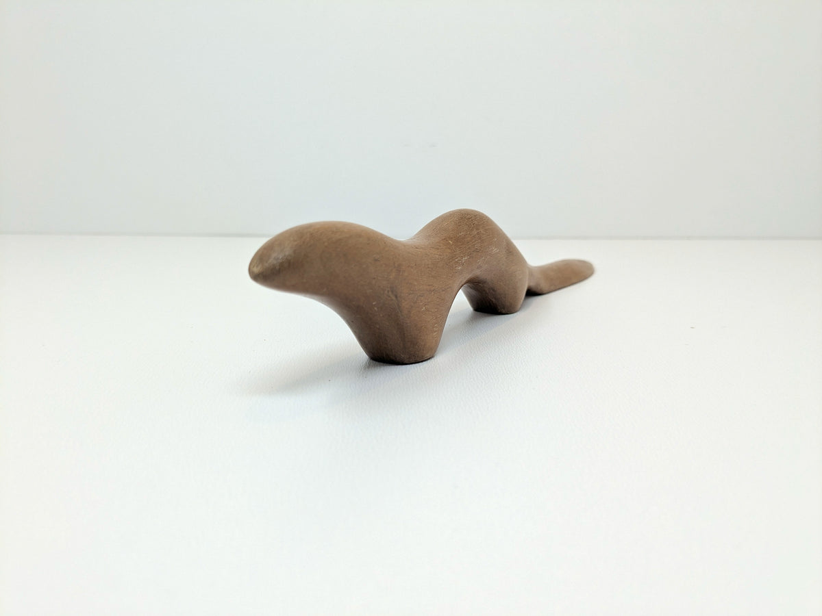 Wood Otter Mid Century Carving | Envelope Opener