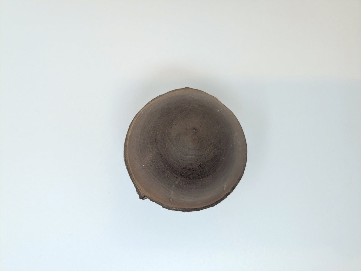 Simon Rattan Lidded Art Container with Live Edge Banding