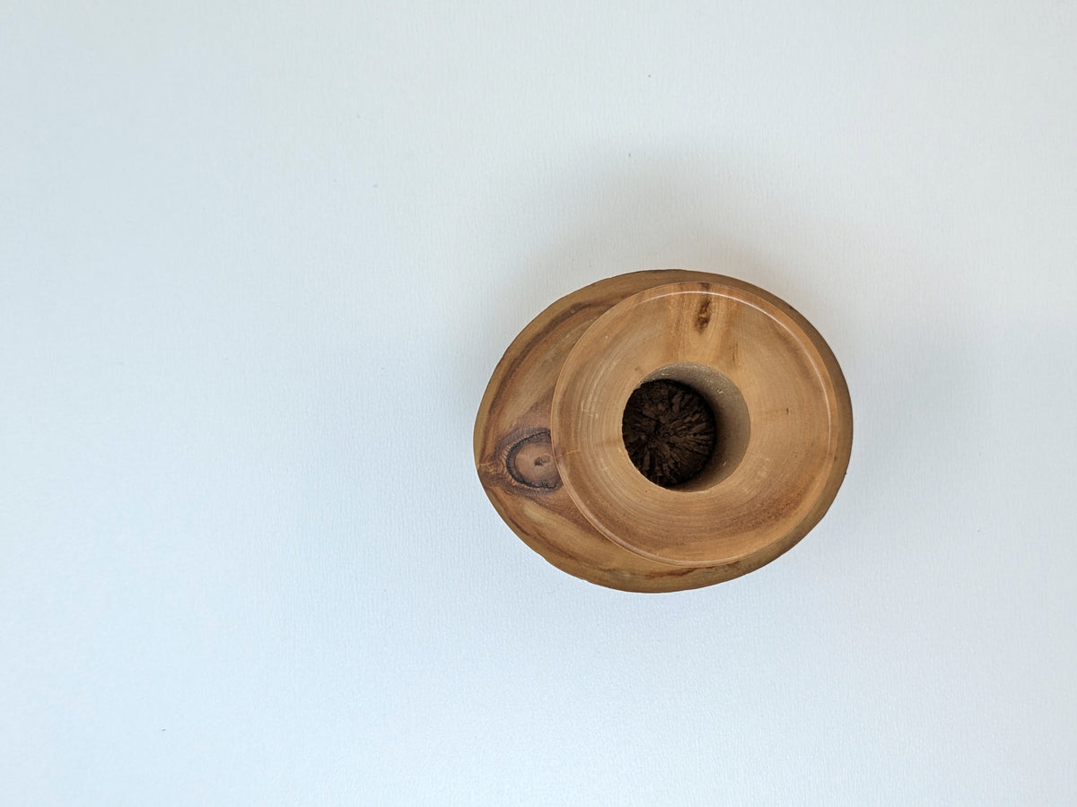 Aspen Wood Vase | Spinning Aspen Woodturning